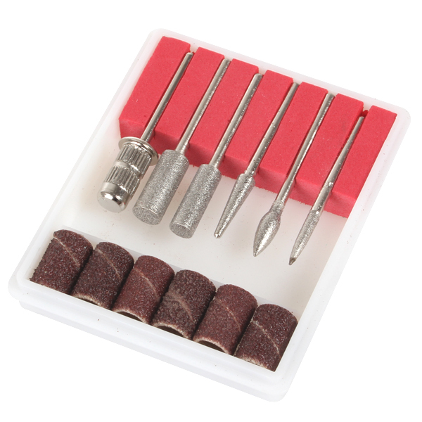 professinal mini pen electric nail art manicure set tools nail care manicure machine with 6 grind tools for polish sand drill