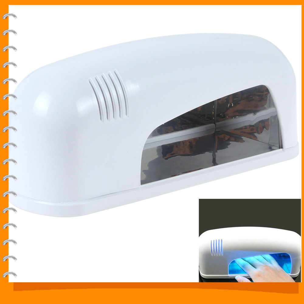 streamlined slim uv lamp nail dryer 9w 220 - 240v nail art uv gel light curing nail dryer tool streamlined slim uv lamp nail dryer 9w 220 - 240v nail art uv gel light curing nail dryer tool