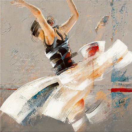 ballet dancer oil painting hand painted painting oil painting on canvas home decorative wall art picture