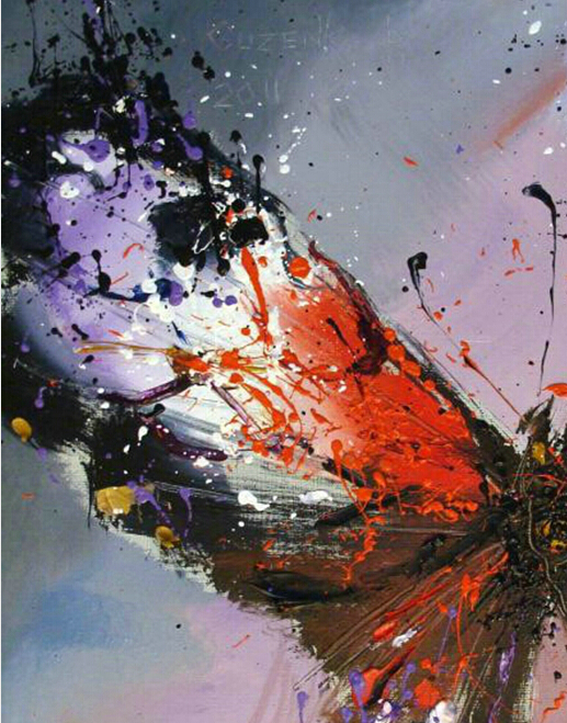 butterfly oil painting hand-painted abstract oil painting on canvas painting canvas wall art picture