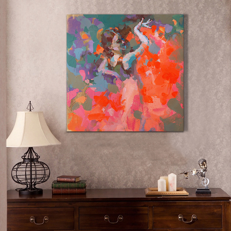 dancer oil painting hand painted painting oil painting on canvas home decorative wall art picture