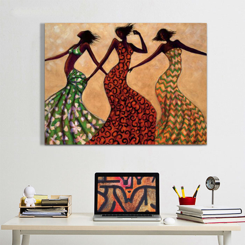 disocunt dancer oil painting hand painted oil painting on canvas home decorative art picture oil painting unframed