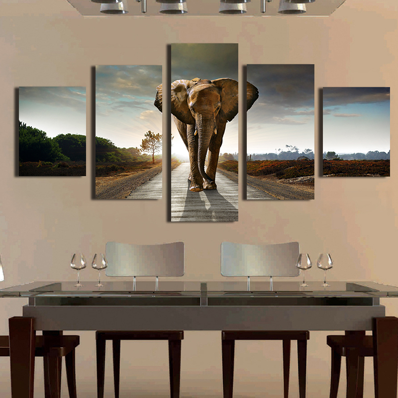 elephant morden abstract oil painting printed painting oil painting on canvas home decoration living room elephant morden abstract oil painting printed painting oil painting on canvas home decoration living room