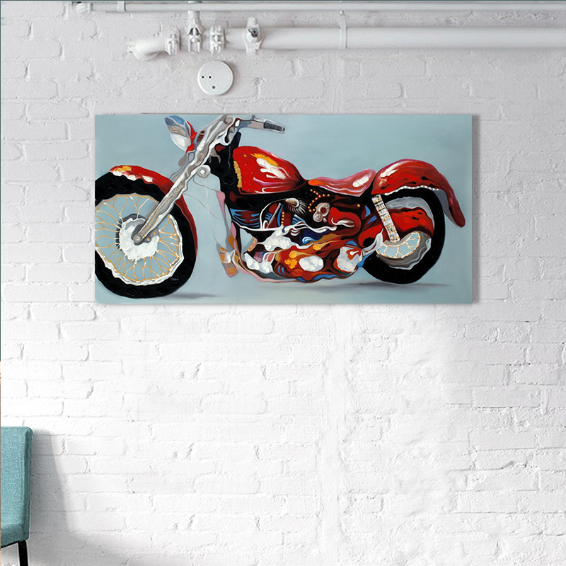 est motorcycle abstract oil painting printed painting oil painting on canvas painting canvas wall art picture est motorcycle abstract oil painting printed painting oil painting on canvas painting canvas wall art picture