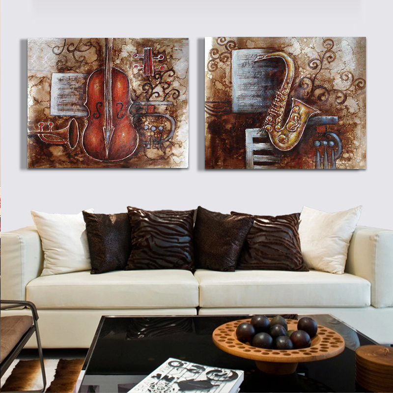 est violin and sachs abstract oil painting hand painted painting oil painting on canvas oil painting for home decor