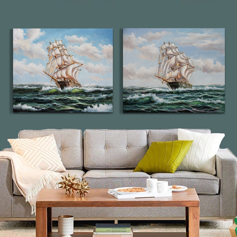 fast boat and ocean oil painting hand painted oil painting on canvas home decorative art picture home decorative fast boat and ocean oil painting hand painted oil painting on canvas home decorative art picture home decorative