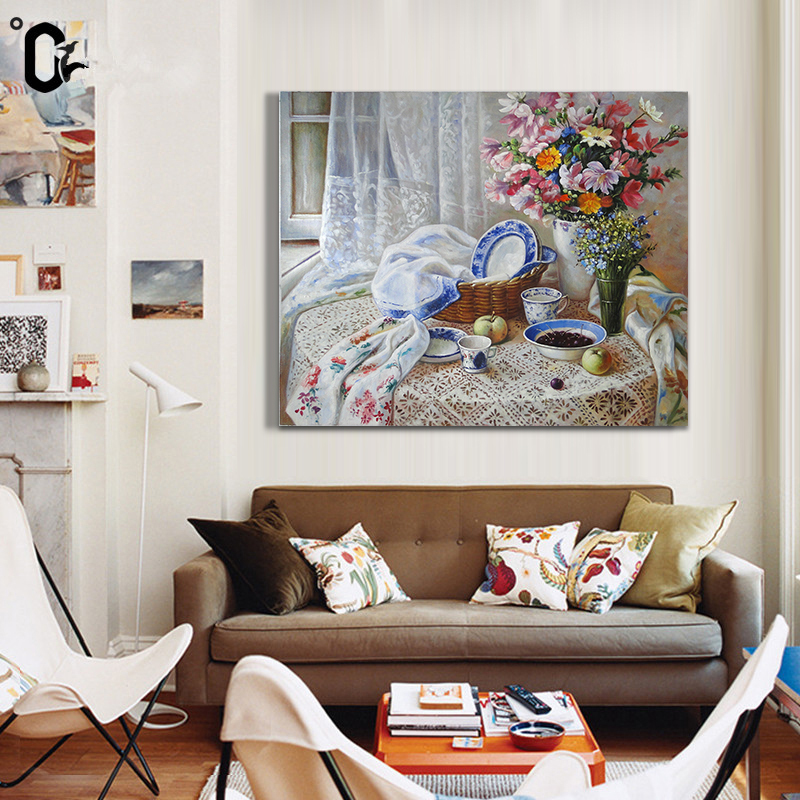 fast flower oil painting hand painted oil painting on canvas painting canvas wall art picture
