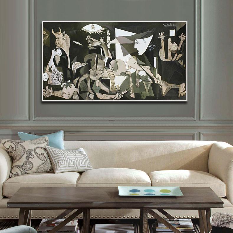 fast picasso war abstract oil painting printed painting oil painting on canvas painting canvas wall art picture