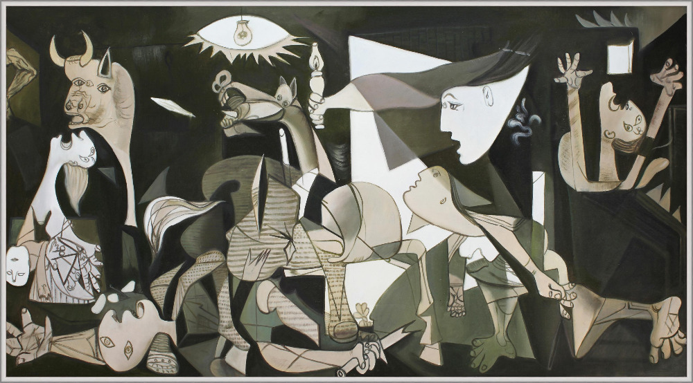 fast picasso war abstract oil painting printed painting oil painting on canvas painting canvas wall art picture