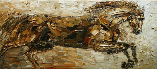 horse oil painting hand painted oil painting on canvas home decoration wall art picture
