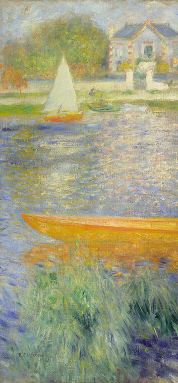 lady and boat hand painted painting oil painting on canvas home decorative art picture