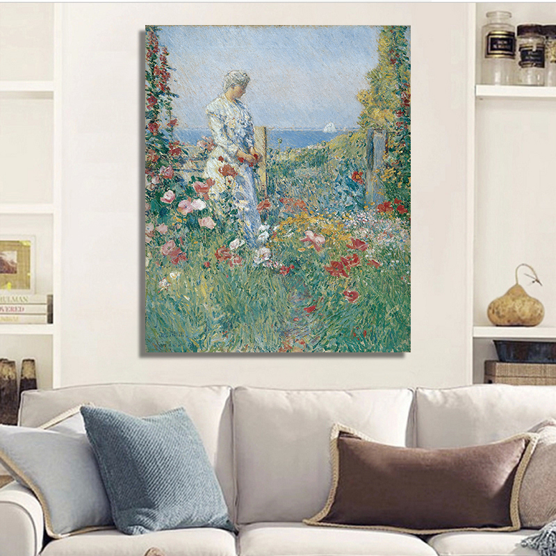 lady and flowers hand painted painting oil painting on canvas home decorative art picture lady and flowers hand painted painting oil painting on canvas home decorative art picture