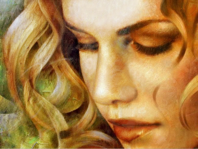 lady hand painted painting oil painting on canvas oil painting for home decor wall decor