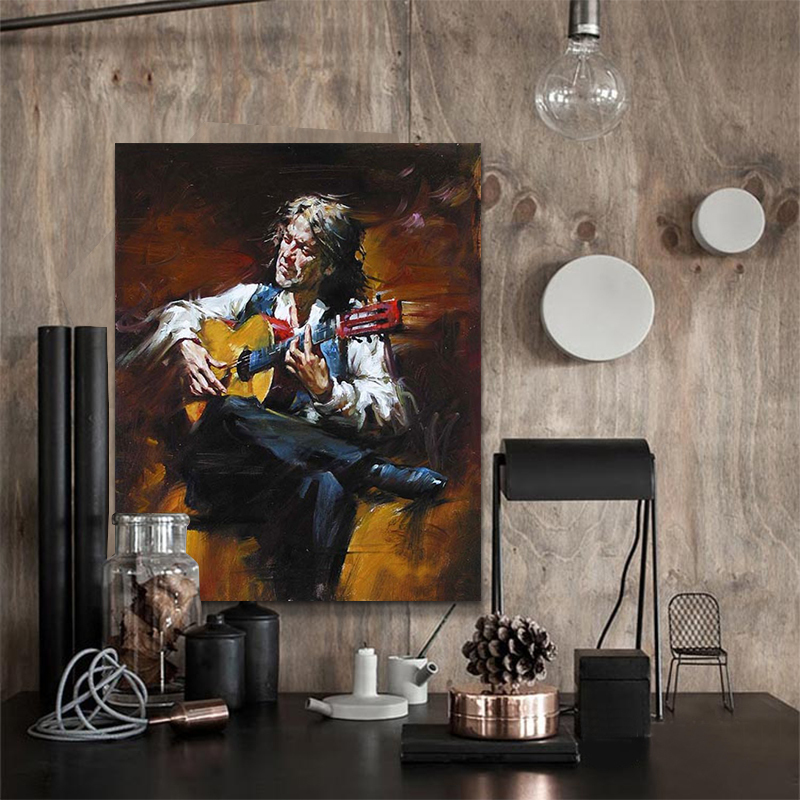 musician oil painting hand painted painting oil painting on canvas oil painting for home decor wall decor musician oil painting hand painted painting oil painting on canvas oil painting for home decor wall decor