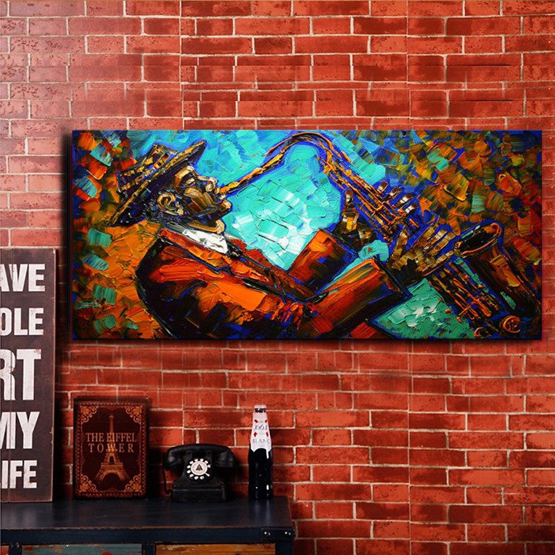 player oil painting hand painted painting oil painting on canvas home decorative wall art picture