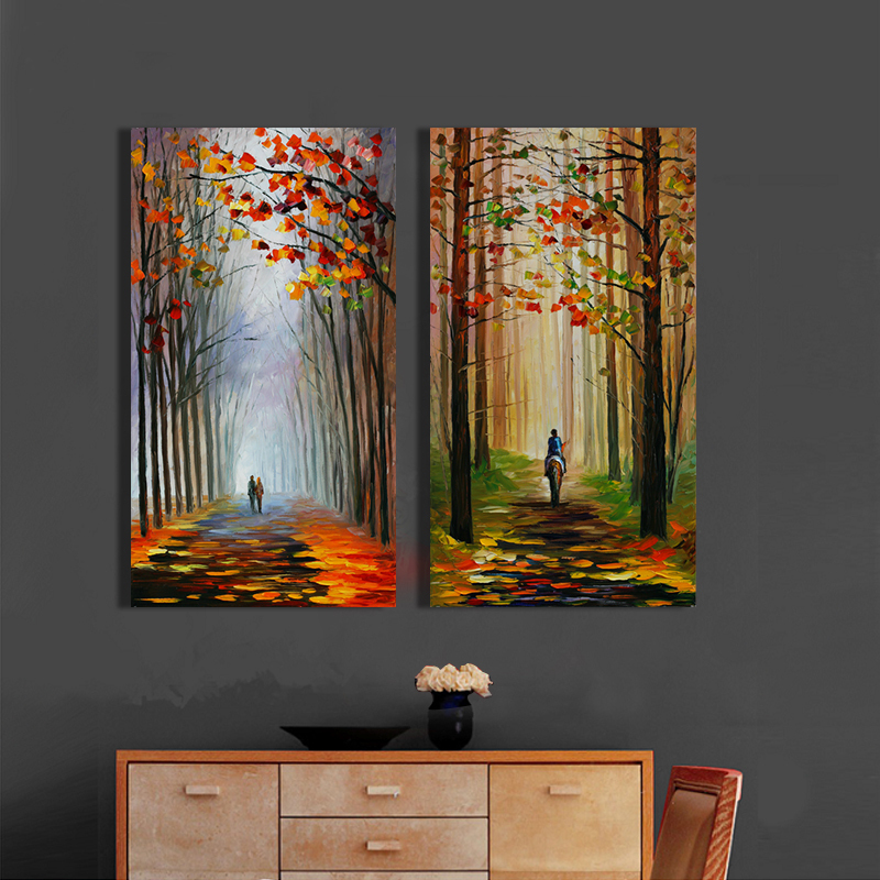 printed painting 2pcs walking in the rain abstract oil painting oil painting on canvas home decorative art picture printed painting 2pcs walking in the rain abstract oil painting oil painting on canvas home decorative art picture