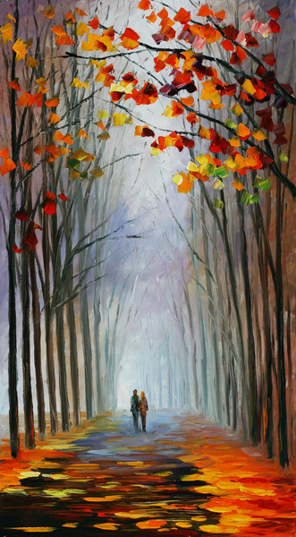 printed painting 2pcs walking in the rain abstract oil painting oil painting on canvas home decorative art picture