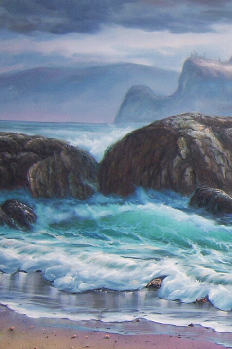 sea abstract oil painting hand-painted painting oil painting on canvas oil painting for home decor