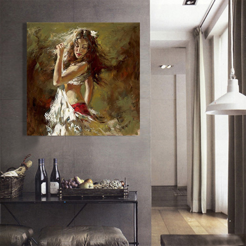 sexy lady hand painted painting oil painting on canvas home decorative wall art picture