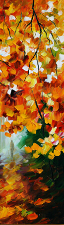 walking in the forest printed painting abstract oil painting oil painting on canvas home decorative