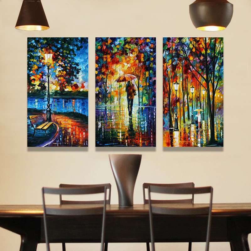 walking in the rain printed painting abstract oil painting oil painting on canvas home decorative art picture walking in the rain printed painting abstract oil painting oil painting on canvas home decorative art picture