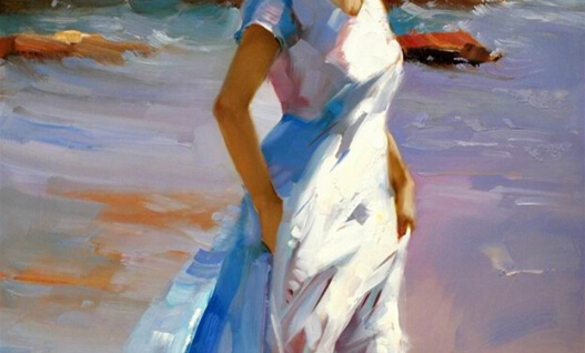 whole beautiful lady hand painted painting oil painting on canvas home decorative art picture