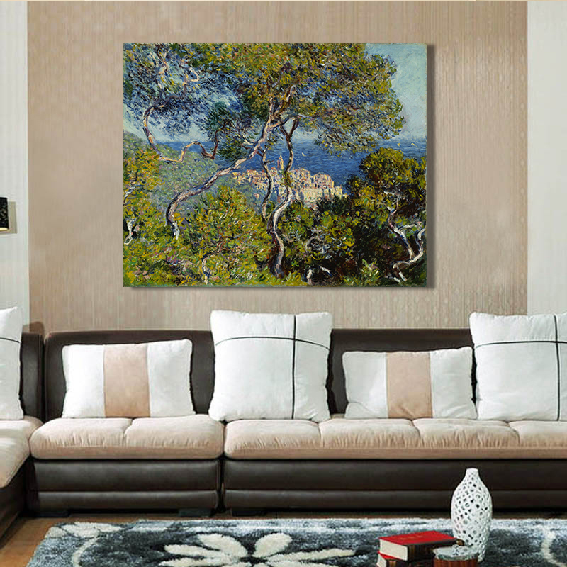 whole castle and tree hand painted painting oil painting on canvas home decorative art picture whole castle and tree hand painted painting oil painting on canvas home decorative art picture