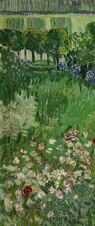 whole countryside and flower hand painted painting oil painting on canvas home decorative art picture