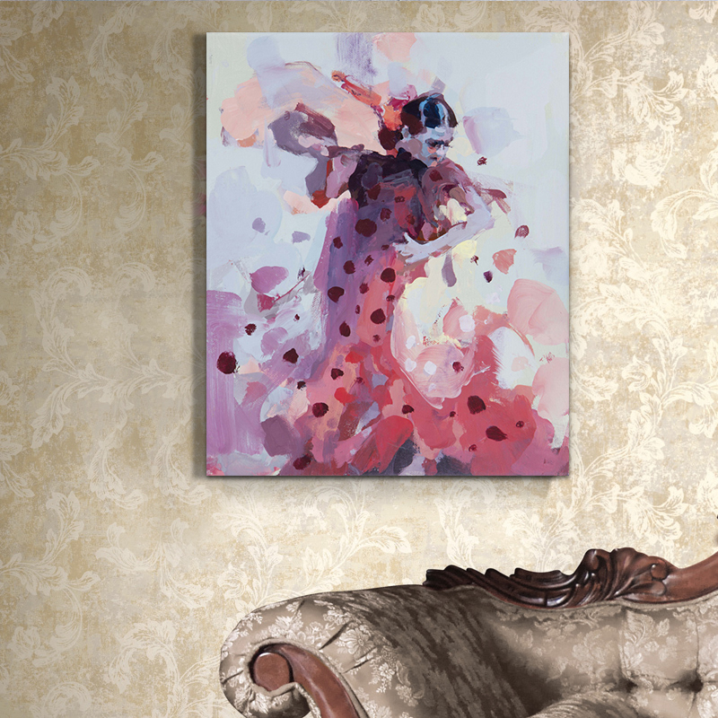 whole dancer oil painting hand painted painting oil painting on canvas home decorative wall art picture