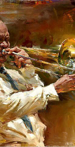 whole musician hand painted painting oil painting on canvas home decorative art picture