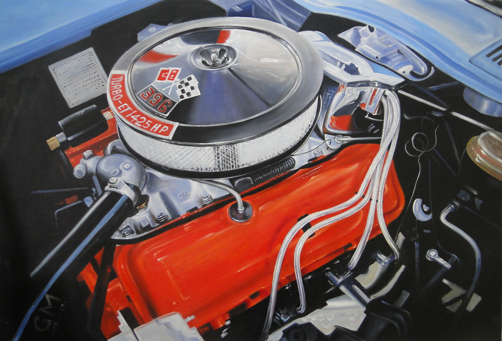 whole realism car hand painted oil painting on canvas oil painting for home decor wall art picture