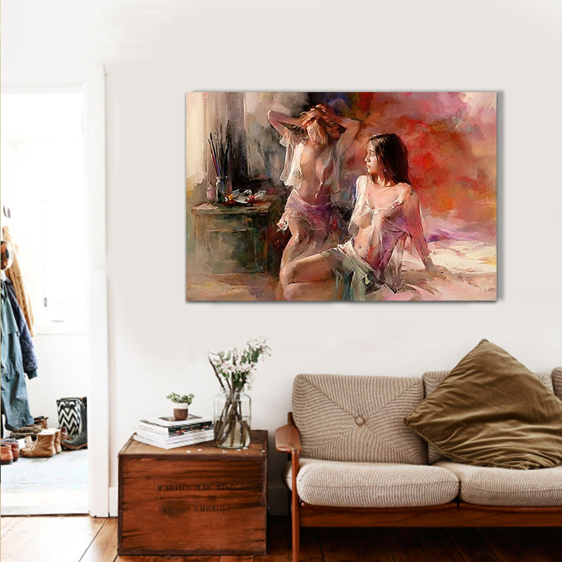 whole sexy lady oil painting hand painted painting oil on canvas home decoration home decor on canvas whole sexy lady oil painting hand painted painting oil on canvas home decoration home decor on canvas