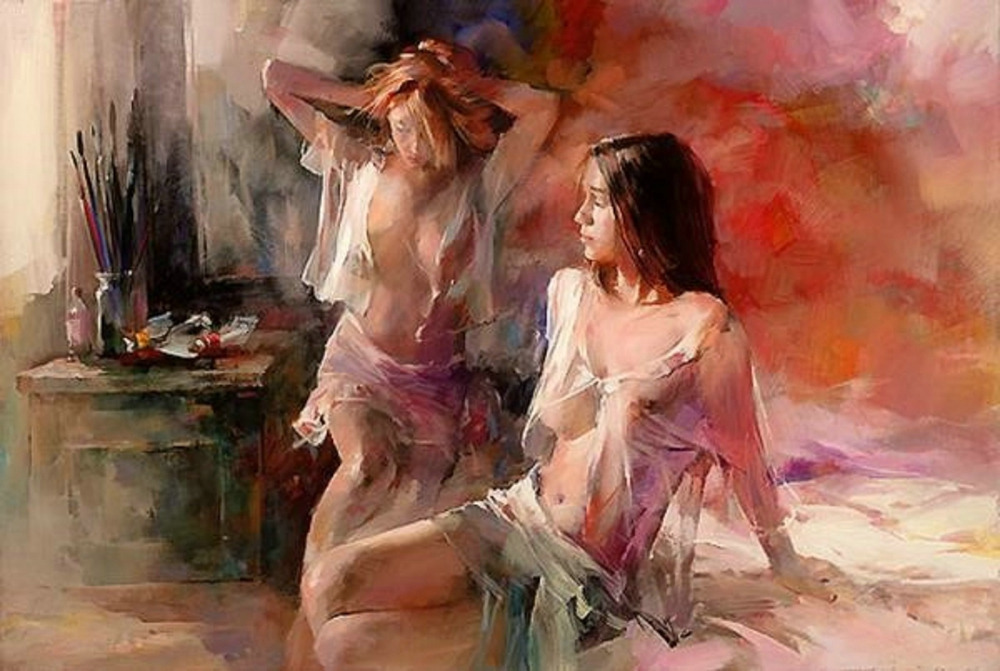 whole sexy lady oil painting hand painted painting oil on canvas home decoration home decor on canvas