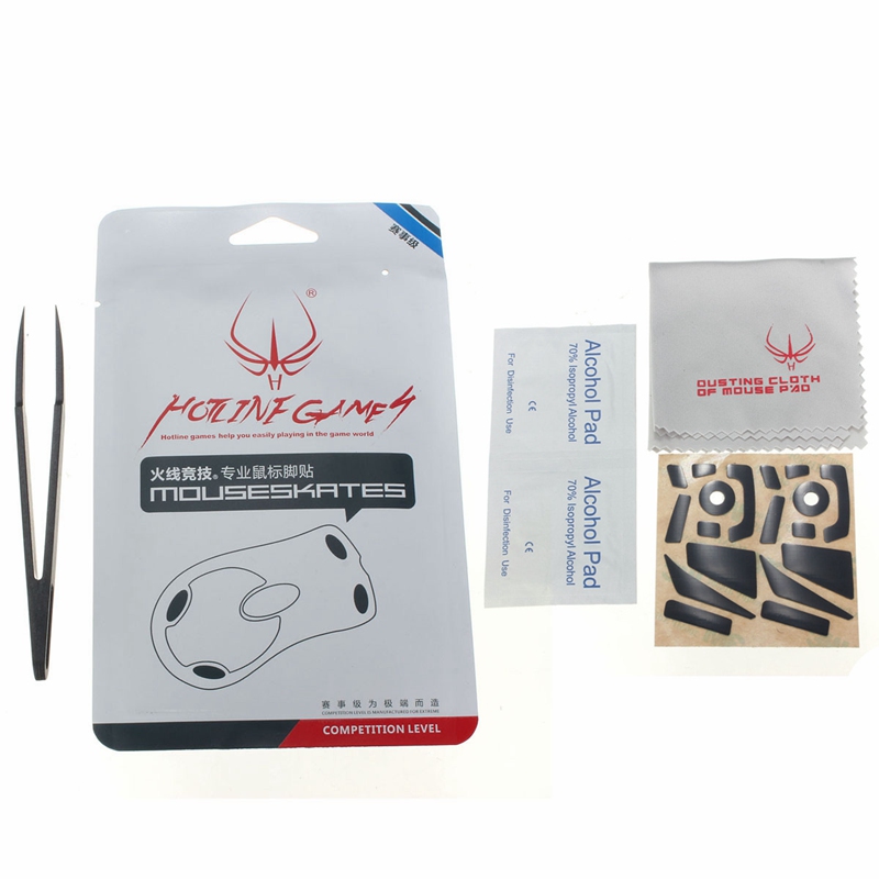 0.28mm/0.6mm line games professional performance / competition mouse feet /skates/pad for cyborg r.a.t. (rat) 3/5/7/9