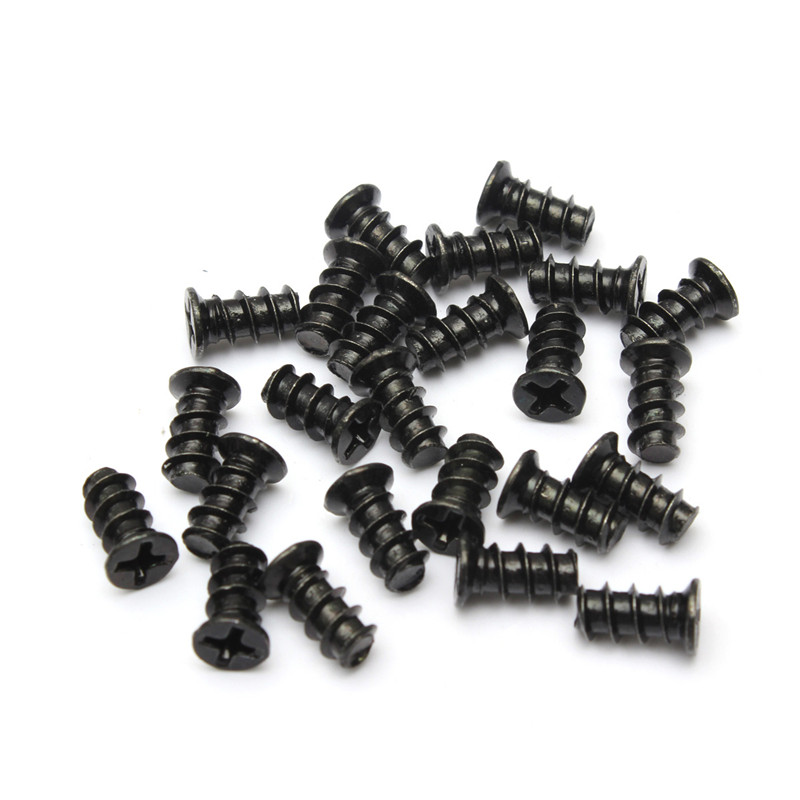 20pcs excellent quality 10mm length 20pcs black computer pc case fan screw mounting carbon steel screws 20pcs excellent quality 10mm length 20pcs black computer pc case fan screw mounting carbon steel screws