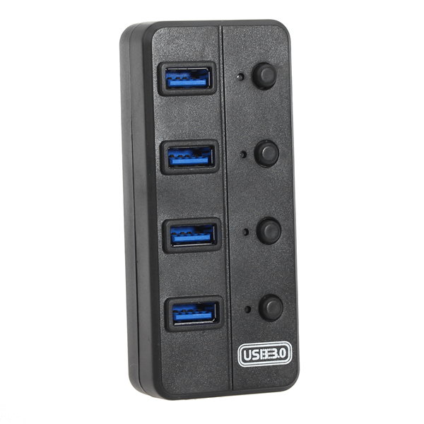 4 ports usb 3.0 hub with individual switch 4 ports usb 3.0 hub with individual switch