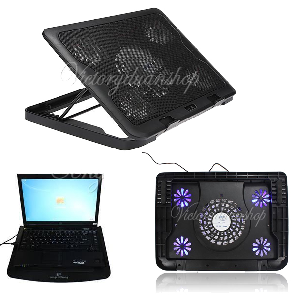 brand 2014 new usb 5 fans blue led laptop notebook 7 17 cooling fan stand cooler pads brand 2014 new usb 5 fans blue led laptop notebook 7 17 cooling fan stand cooler pads