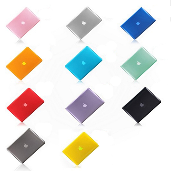 brand new 11 colors crystal hard case cover for apple for macbook pro 13/13.3 notebook laptop