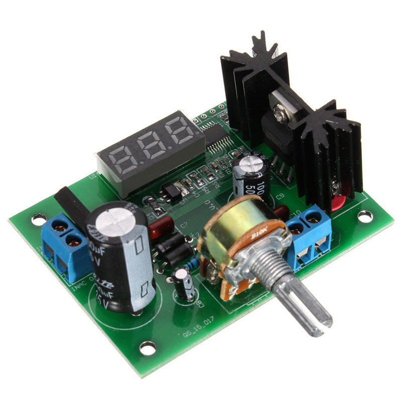 brand new lm317 adjustable voltage regulator step down power supply module led meter board brand new lm317 adjustable voltage regulator step down power supply module led meter board