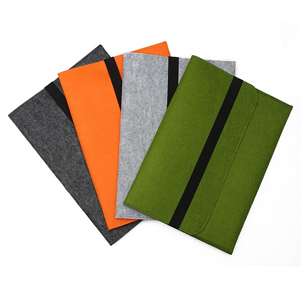 fashion woolen felt envelope laptop sleeve bag case cover for macbook pro 15 15.4
