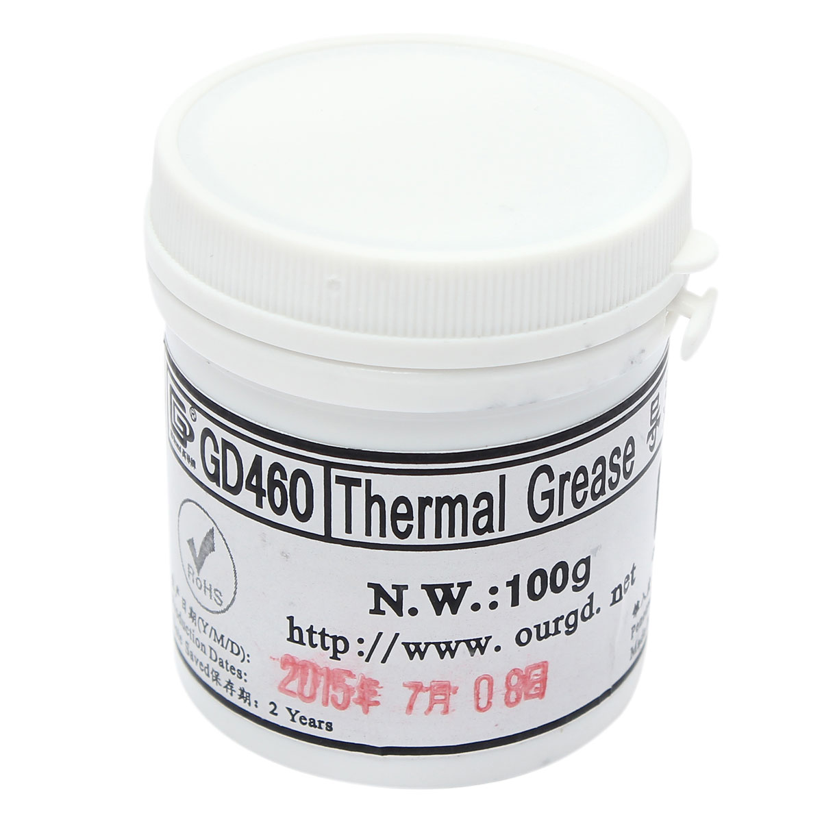 good quality compound heatsink thermal paste grease canner 100g for pc cpu radiator cooling