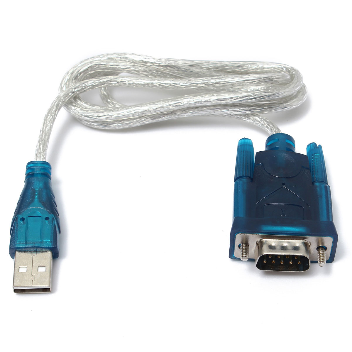 new 3.5ft translucent usb to rs232 serial 9 pin db9 com port converter cable adapter new 3.5ft translucent usb to rs232 serial 9 pin db9 com port converter cable adapter