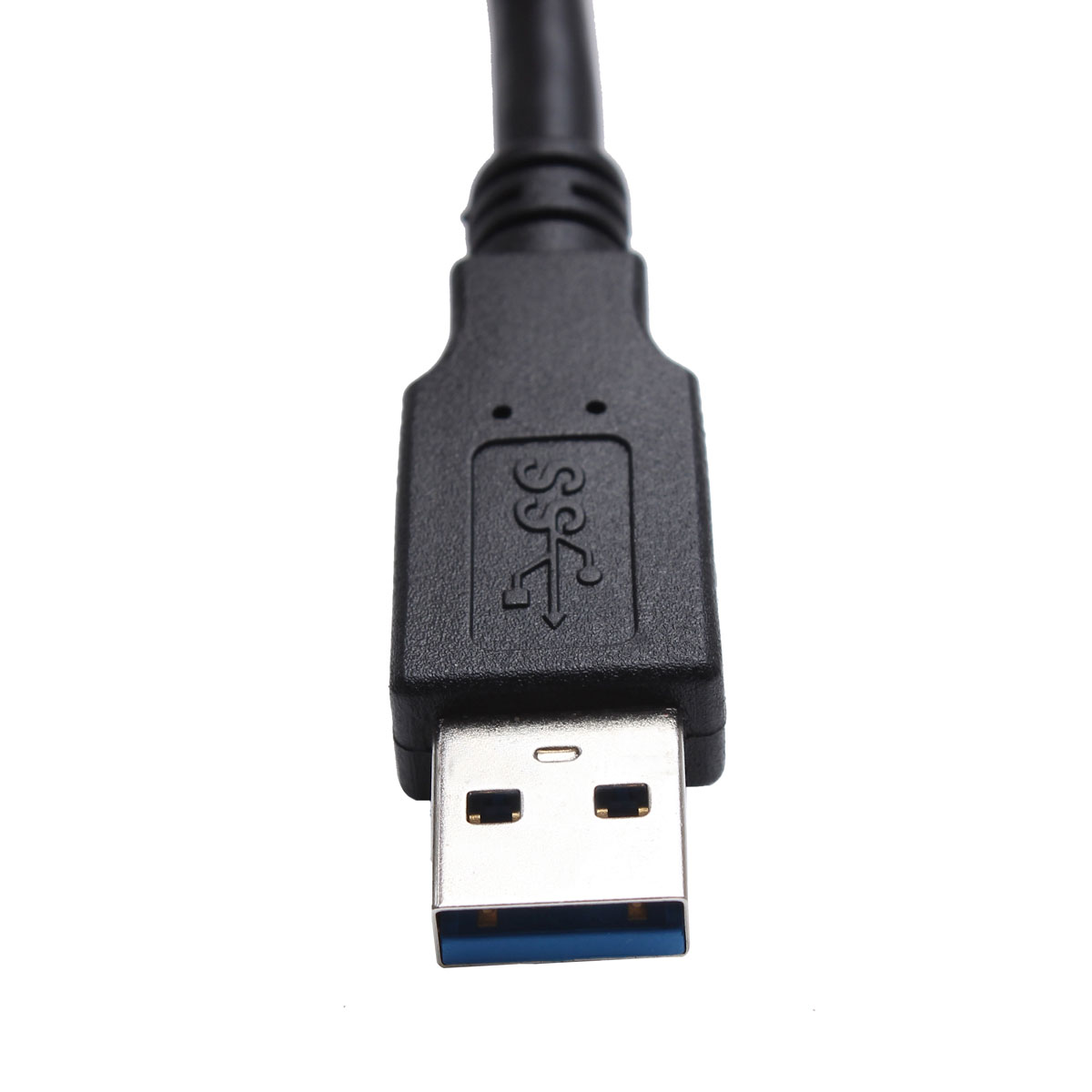 new 3ft 3feet 1m black standard usb 3.0 male type a to micro-b data cable high speed