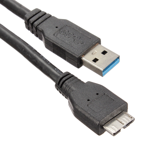 new 50cm usb3.0 a male to micro b for mobile hard drive hdd high speed data cable
