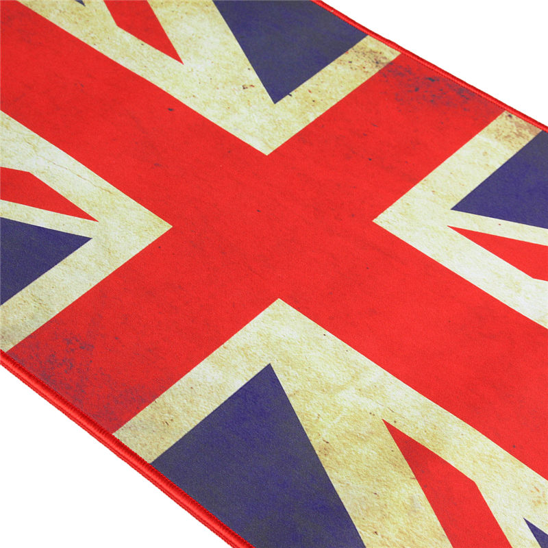 new arrival fashion rubber anti-slip game gaming mice flag mouse pad mat for pc laptop 7x30cm