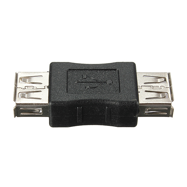 usb 2.0 plug a female to a female coupler cord adapter connector f/f converter