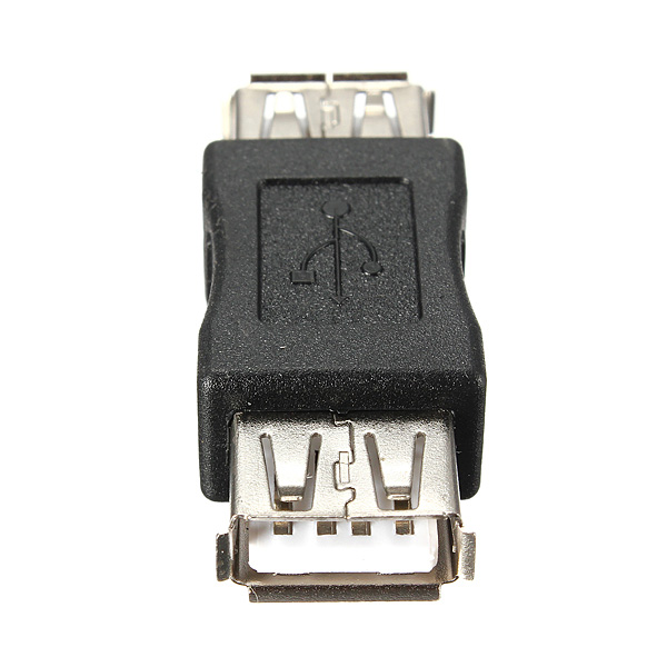 usb 2.0 plug a female to a female coupler cord adapter connector f/f converter