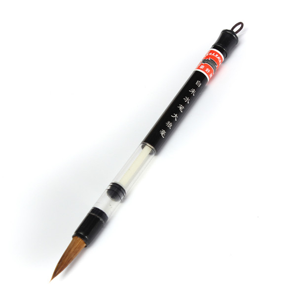 1 pc piston water brush chinese japanese calligraphy pen