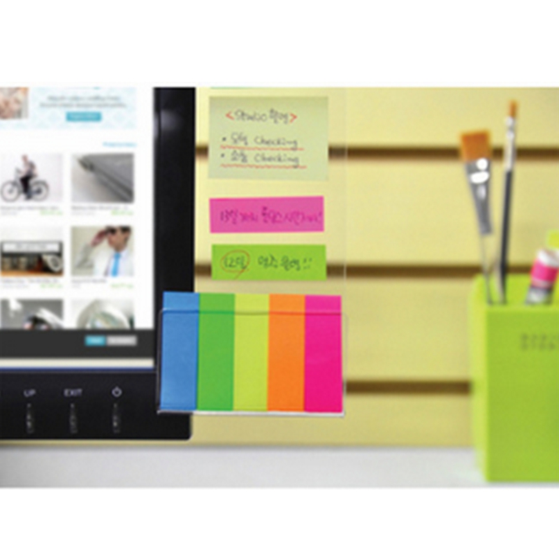 modern design best promotion computer monitor screen transparent board sticky notes card po holder suitable for office home
