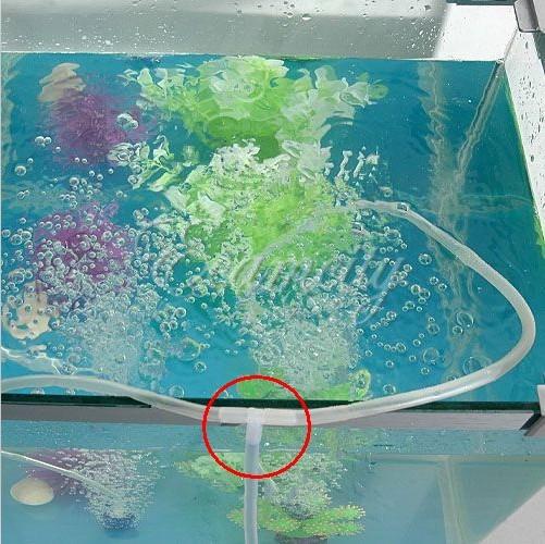 100pcs/lot 3-way 5mm plastic aquarium tube connector air line tubing joints connectors fish tank air pumps accessories white